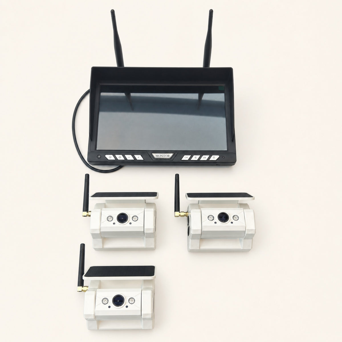 Sistema de cámaras inalámbrico con monitor – presentación del producto