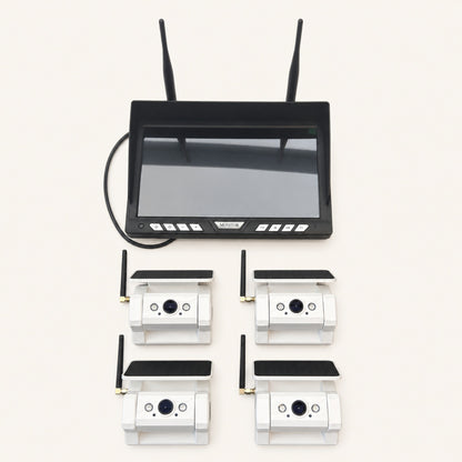Sistema de cámaras inalámbrico con monitor – vista completa
