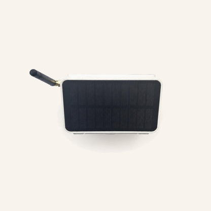 Panel solar de la cámara para el sistema inalámbrico – vista superior