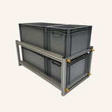 Dobbel uttrekksmodul 985 × 505 × 730 mm for campervan
