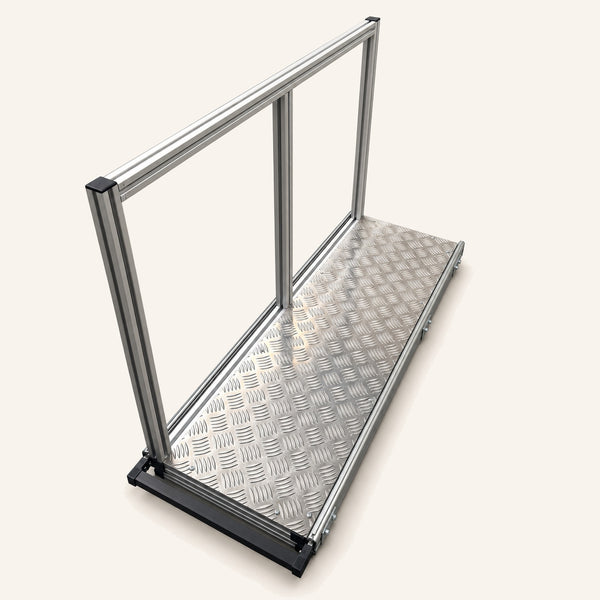Schuifplateau met tafel- en stoelenhouder voor campervan