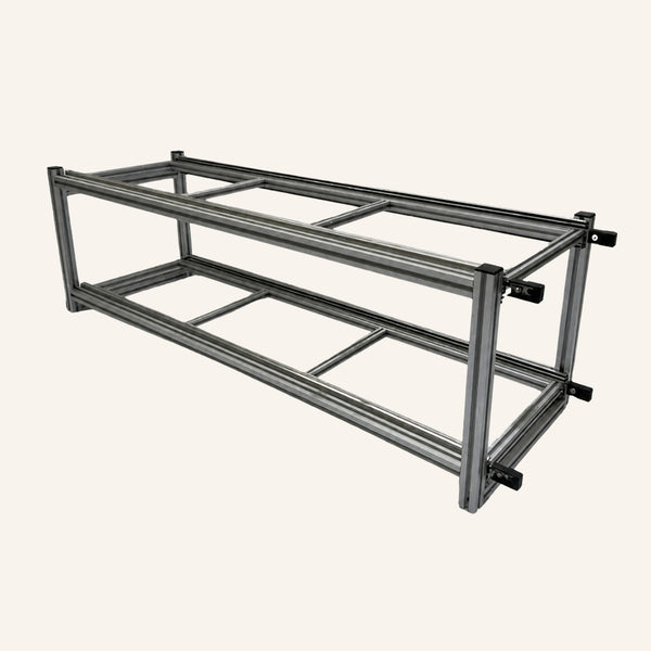 Double sliding module 1285 × 405 × 680 mm for campervans