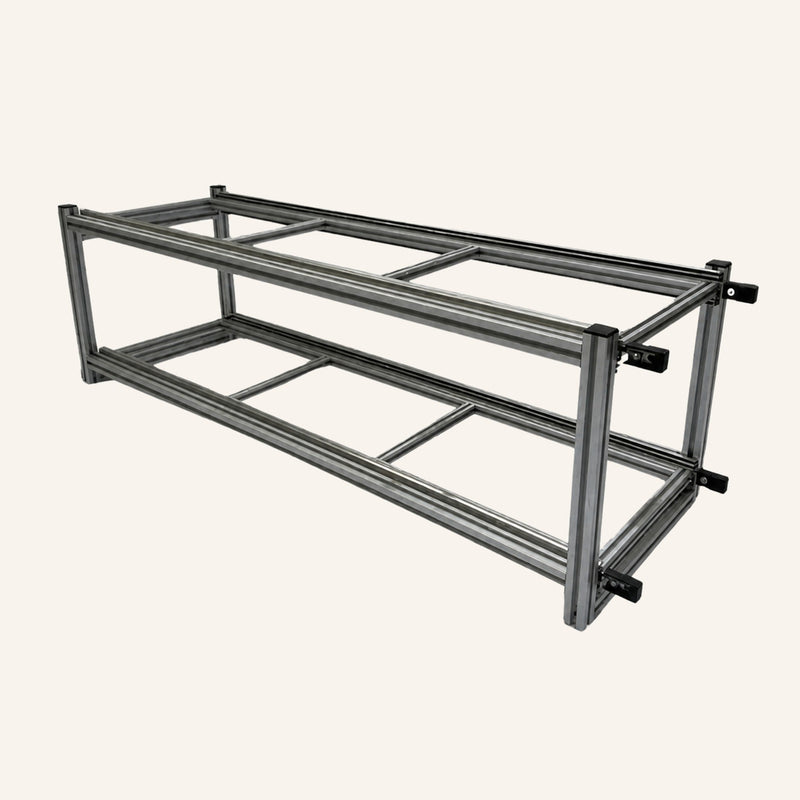 Dubbele schuifmodule 1285 × 405 × 680 mm voor campervan